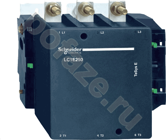Контактор Schneider Electric EasyPact TVS E 250А 380В 1НО+1НЗ (AC)