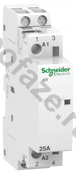 Контактор Schneider Electric Acti 9 iCT 25А 220-240В 2НО (AC, 60Гц)