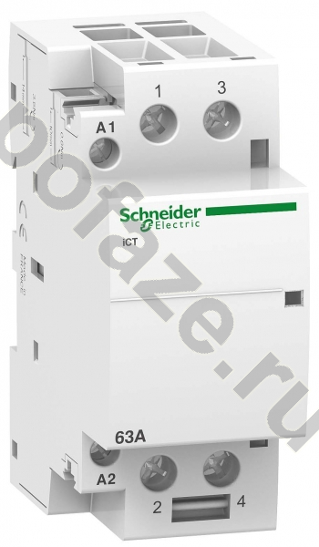 Контактор Schneider Electric Acti 9 iCT 63А 24В 2НО (AC)