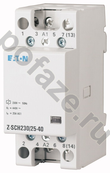 Контактор EATON 40А 220-230В 4НО (AC)