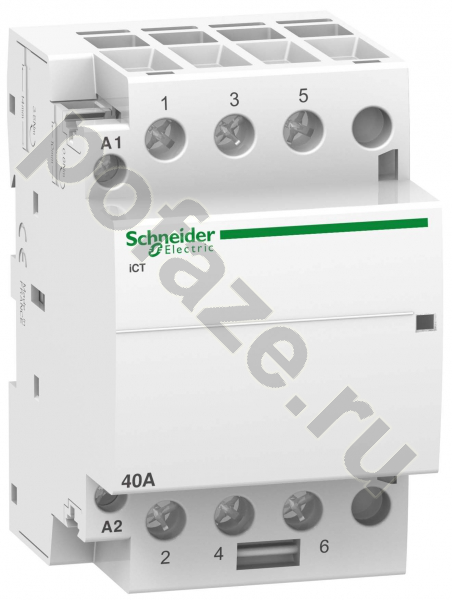 Schneider Electric Acti 9 iCT 40А 220В 3НО (AC, 60Гц)