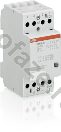 Контактор ABB ESB-24-20 24А 230В 2НО (AC/DC)