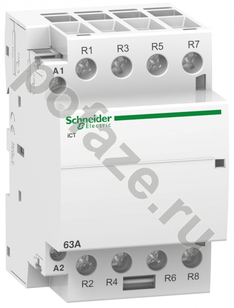 Контактор Schneider Electric Acti 9 iCT 63А 220В 4НЗ (AC)