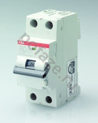 Автоматический выключатель дифференциального тока ABB DS201 1П+Н 10А 10мА (C) 6кА (A)