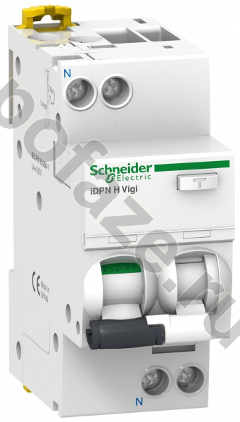 Автоматический выключатель дифференциального тока Schneider Electric Acti 9 iDPN H 1П+Н 25А 30мА (C) 10кА (AC)