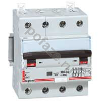 Автоматический выключатель дифференциального тока Legrand DX 3П+Н 25А 300мА (C) 6кА (AC)