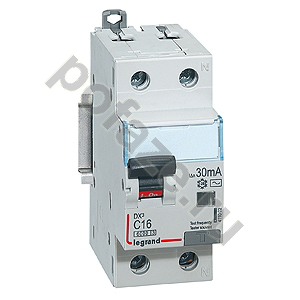 Автоматический выключатель дифференциального тока Legrand DX3 1П+Н 25А 30мА (C) 6кА (AC)