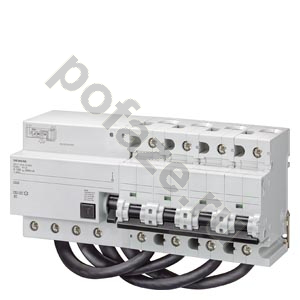 Автоматический выключатель дифференциального тока Siemens 3П+Н 100А 300мА (C) 10кА (B)