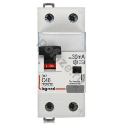 Автоматический выключатель дифференциального тока Legrand DX3 1П+Н 40А 30мА (C) 6кА (AC)