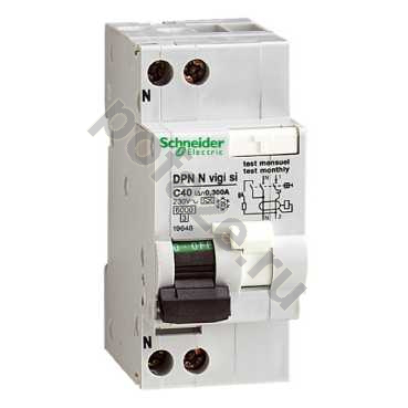 Автоматический выключатель дифференциального тока Schneider Electric DPN N 1П+Н 6А 30мА (C) 6кА (AC)