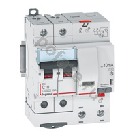 Автоматический выключатель дифференциального тока Legrand DX3 1П+Н 16А 10мА (C) 6кА (AC)