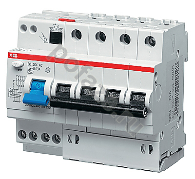 ABB DS204 M 4П 20А 30мА (B) 15кА (AC)