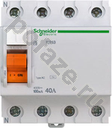 Schneider Electric Домовой ВД63 3П+Н 40А 100мА (C) 4.5кА (AC)