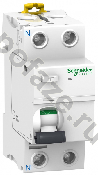 Устройство защитного отключения Schneider Electric Acti 9 iID 2П 63А 300мА (AC)