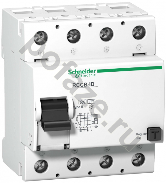 Устройство защитного отключения Schneider Electric Multi 9 4П 125А 30мА (B)