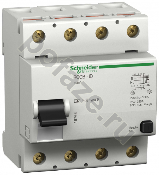 Устройство защитного отключения Schneider Electric Multi 9 4П 25А 300мА (B)