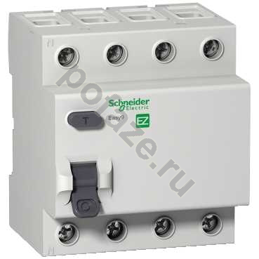 Устройство защитного отключения Schneider Electric Easy 9 4П 63А 100мА (AC)
