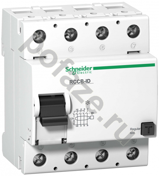 Устройство защитного отключения Schneider Electric Multi 9 4П 125А 300мА (A, S)