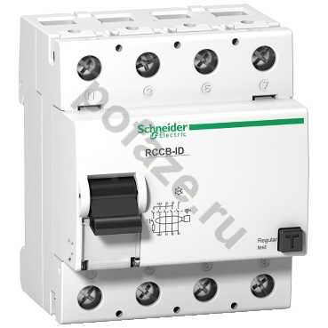 Устройство защитного отключения Schneider Electric Acti 9 4П 125А 30мА (A)