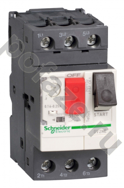 Автоматический выключатель пуска двигателя Schneider Electric GV2 0.1А