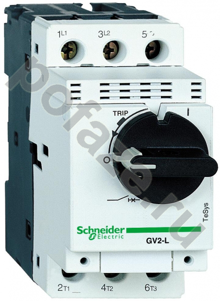Автоматический выключатель пуска двигателя Schneider Electric GV2 6.3А