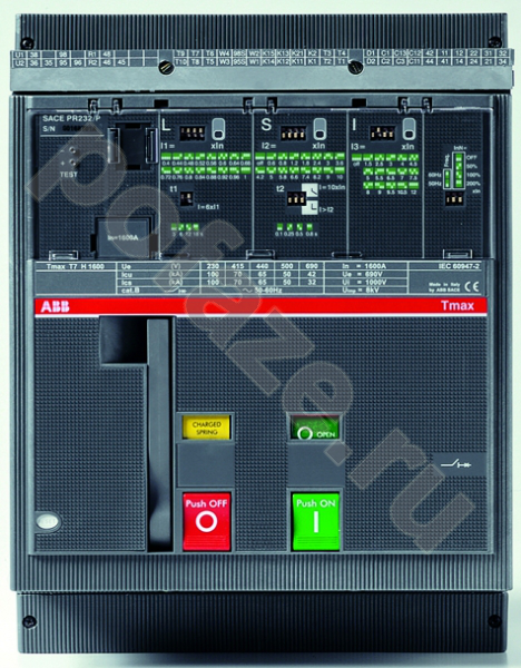 Автоматический выключатель пуска двигателя ABB T7V 800 800А