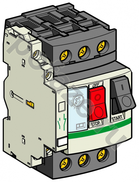 Автоматический выключатель пуска двигателя Schneider Electric GV2 0.63А