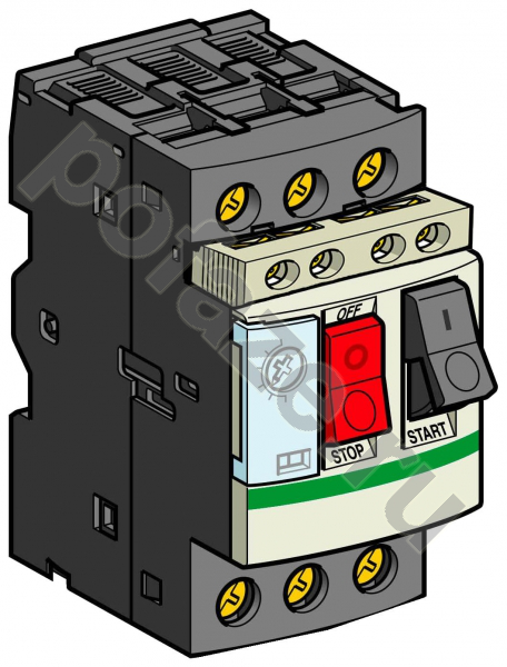 Автоматический выключатель пуска двигателя Schneider Electric GV2 0.16А