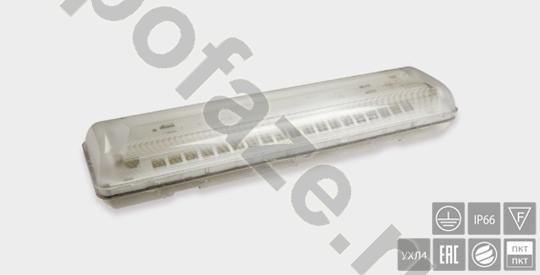 Светильник Белый свет BS-1660 Т8 LED 10Вт G13 220-230В IP65