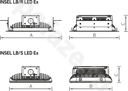 Световые Технологии INSEL LB/S LED 80 D90x30 Ex 220-230В 5000К IP66