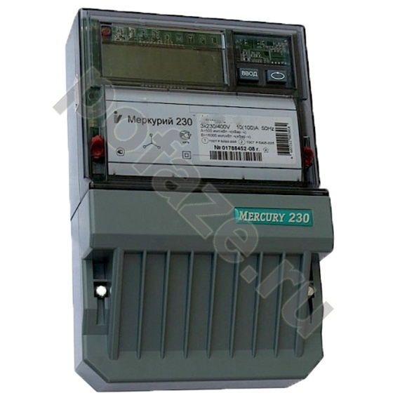 Счетчик электроэнергии Инкотекс Меркурий 230 ART-02 3Ф+N 10-100А многотарифный