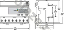 Schneider Electric iEM3115 3Ф+N 1-5А многотарифный