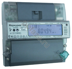 Счетчик электроэнергии Инкотекс Меркурий 236 ART-03 3Ф+N 5-10А многотарифный