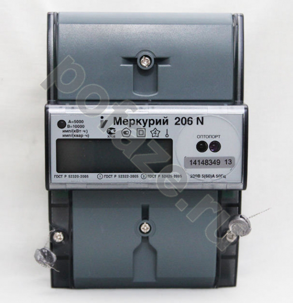 Счетчик электроэнергии Инкотекс Меркурий 206 1Ф 5-60А многотарифный