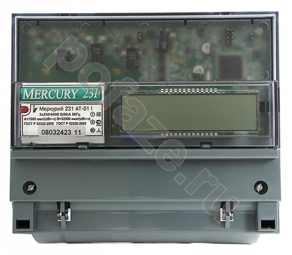 Счетчик электроэнергии Инкотекс Меркурий 231 АТ-01I 3Ф+N 5-60А многотарифный
