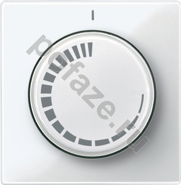Кнопка поворотная Schneider Electric Merten SM, символ скорость вращения, белый IP20