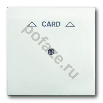 Центральная плата карточного выключателя ABB Impuls, символ стрелки, белый IP20