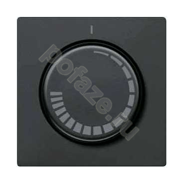 Кнопка поворотная Schneider Electric Merten SM, символ скорость вращения, антрацит IP20