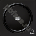 Gira S-Color, символ звонок, черный IP20