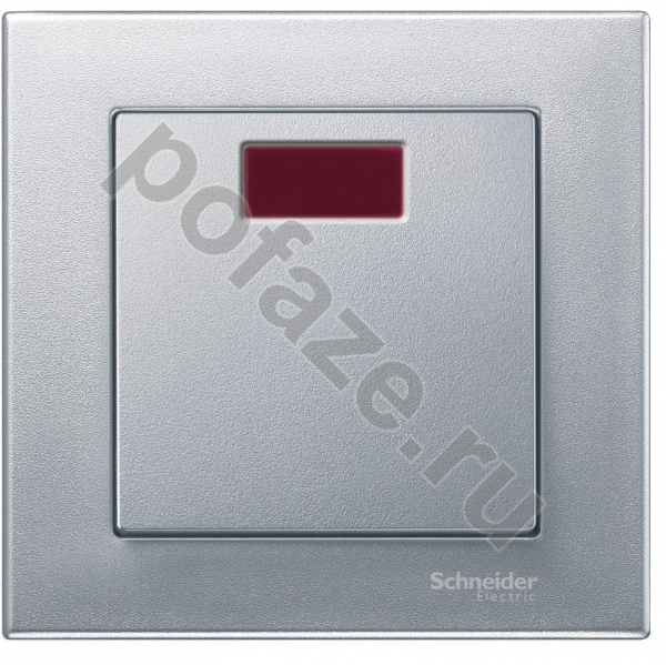 Клавиша Schneider Electric Merten SM, алюминий IP20