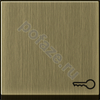 Клавиша Gira ClassiX, символ ключ/дверь, бронза IP20