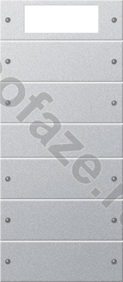 Набор клавиш Gira Instabus, алюминий IP20