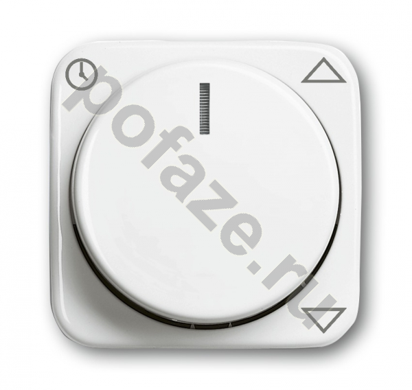Кнопка поворотная ABB Reflex SI, символ стрелки, белый IP20