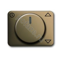 Кнопка поворотная ABB Alpha, символ стрелки, бронза IP20