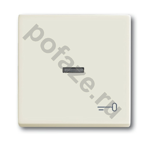 Клавиша ABB Solo/Future, символ ключ/дверь, белый IP20