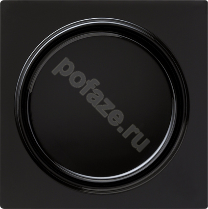 Кнопка поворотная Gira S-Color, черный IP20