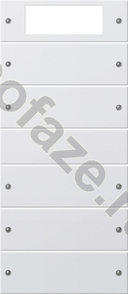 Набор клавиш Gira Instabus, белый IP20