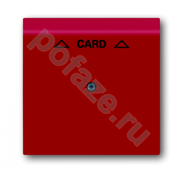Центральная плата карточного выключателя ABB Impuls, символ стрелки, красный IP20