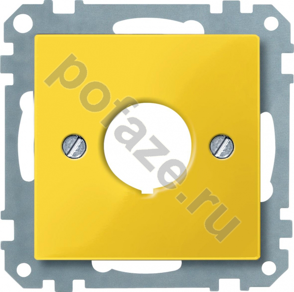 Кнопка поворотная Schneider Electric Merten SM, желтый IP20