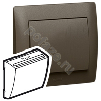 Лицевая панель карточного выключателя Legrand Pro 21 / Galea, бронза IP21